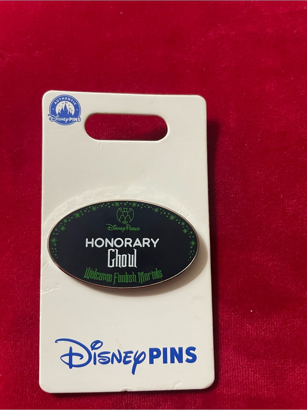 Badge/Pin on Card